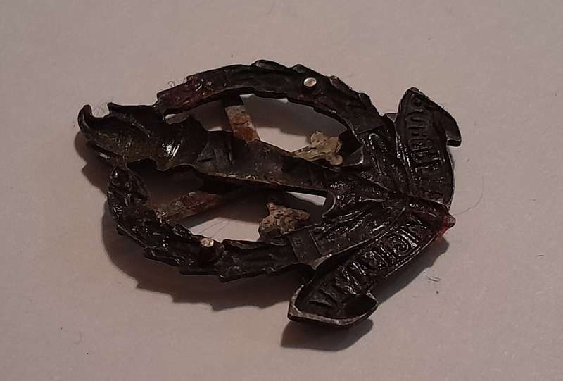 SADF Regiment Skoonspruit Badge.  No Pins.