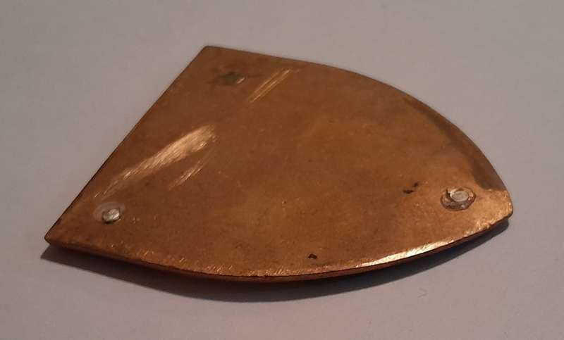 1 Battalion Transkei Defence Force Shoulder Flash.  No Pins.