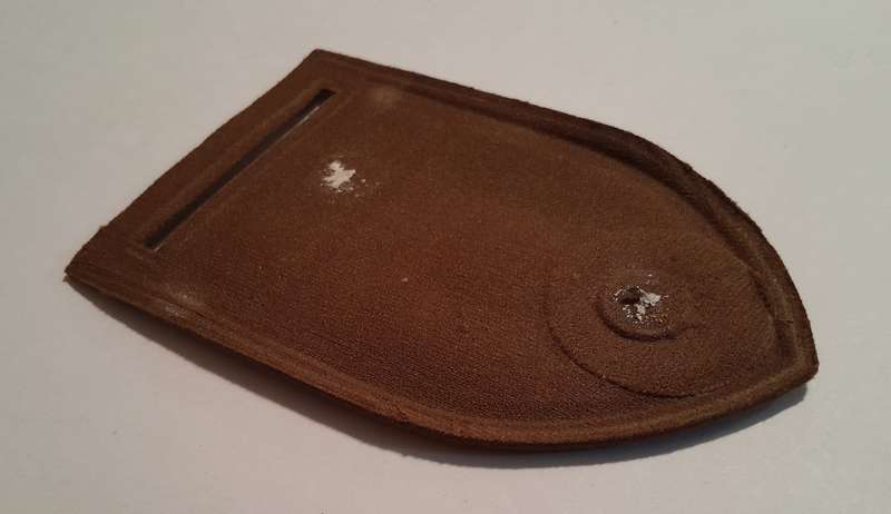 SADF 1 Maintenance Unit Tupper Shoulder Flash.  No Pin.