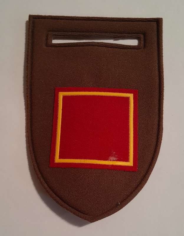 SADF Chief of Staff Bravo Company Tupper Shoulder Flash.  Pin Intact.