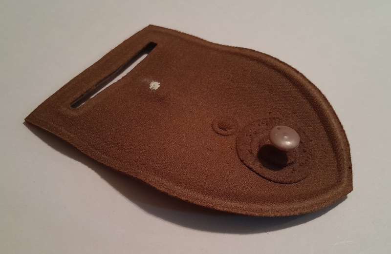 SADF Chief of Staff Bravo Company Tupper Shoulder Flash.  Pin Intact.