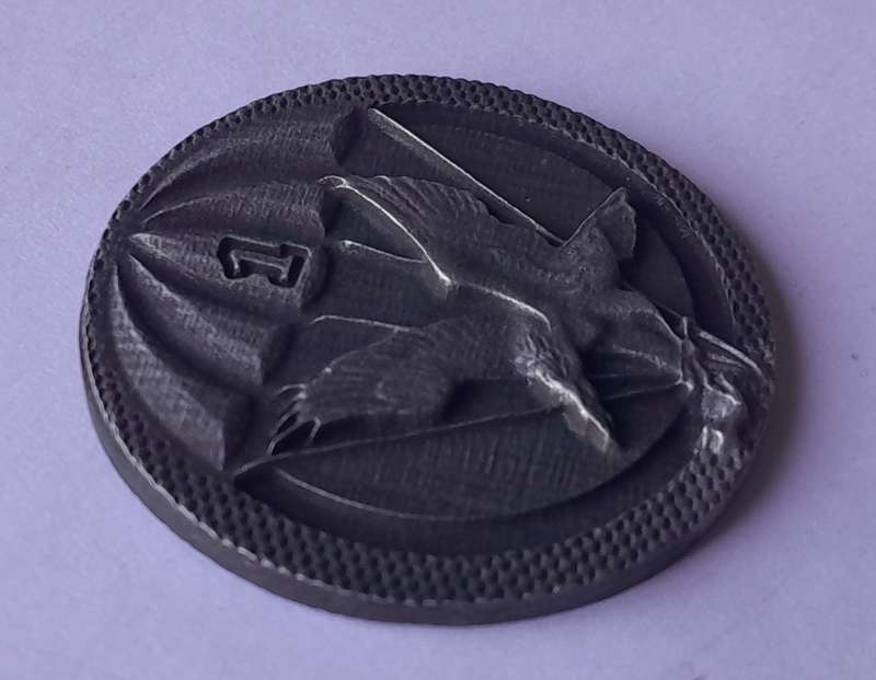 SADF 1 Parachute Medallion.  "Since 1961".