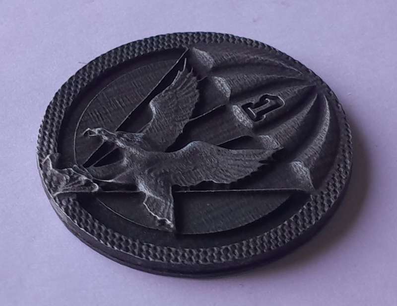 SADF 1 Parachute Medallion.  "Since 1961".