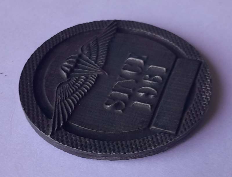 SADF 1 Parachute Medallion.  "Since 1961".