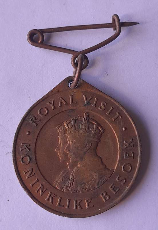 Union Of South Africa 1947 Koninklike Besoek / Royal Visit Medal.