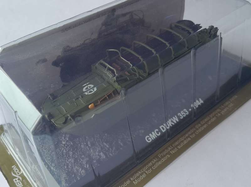 WW2 Model GMC DUKW 353 - 1944 By Amercom. Cased.