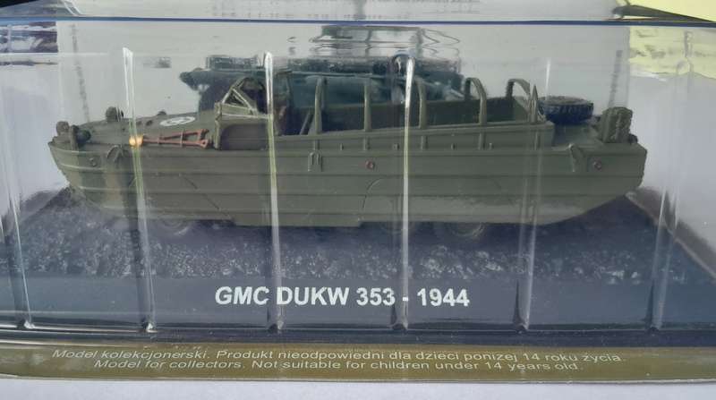 WW2 Model GMC DUKW 353 - 1944 By Amercom. Cased.