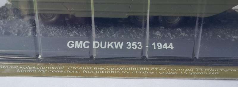 WW2 Model GMC DUKW 353 - 1944 By Amercom. Cased.
