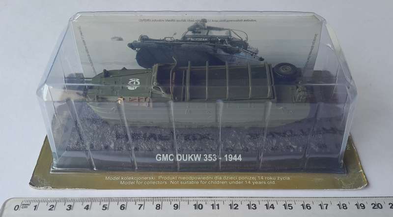 WW2 Model GMC DUKW 353 - 1944 By Amercom. Cased.