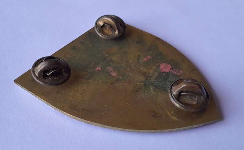 SADF Special Forces School Shoulder Flash. All Pins Intact.