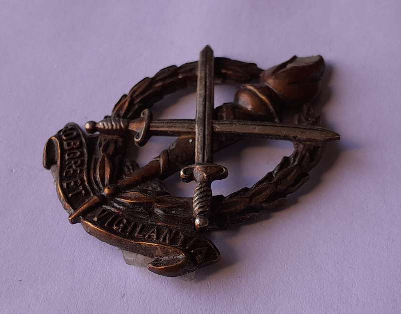 SADF Regiment Schoonspruit Beret Badge.  No Lugs.
