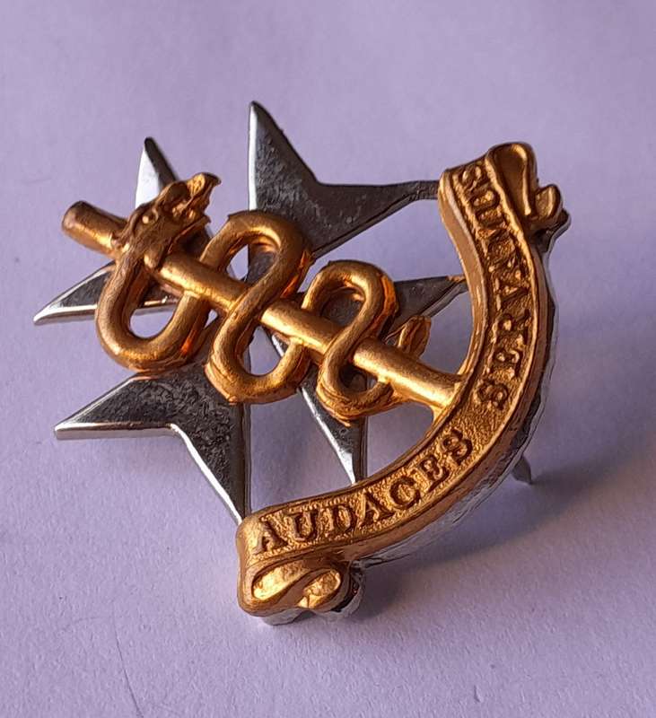 SADF SAMS Badge.  Pins Intact.