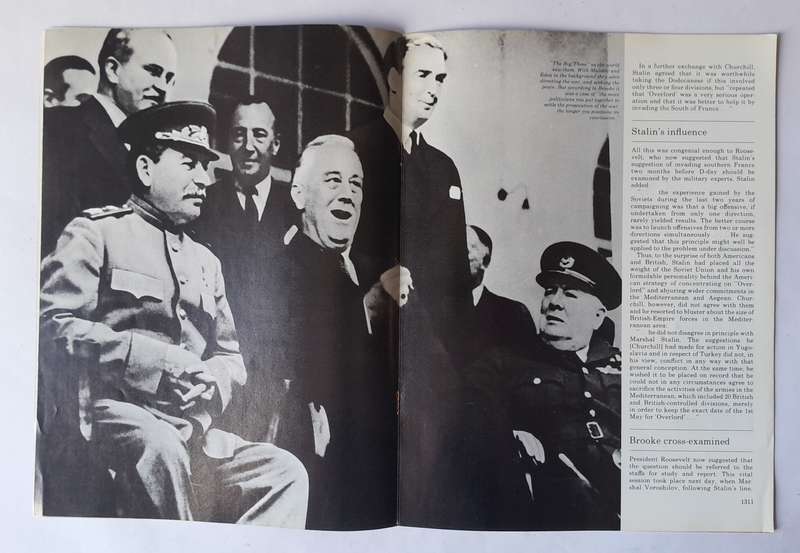 Vintage World War II Magazine Number 66 "Teheran : The Big Three"