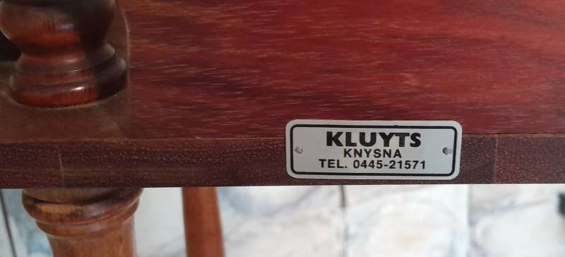 Vintage Blackwood 4-Tier Corner Whatnot By Kluyts Of Knysna. 1.42m High.  Collection Only.