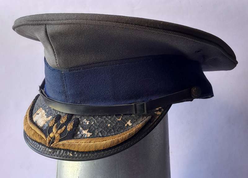 Vintage 1980's SA Police Brigadier's Cap.  Some Wear.