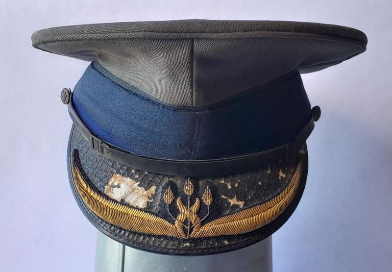 Vintage 1980's SA Police Brigadier's Cap.  Some Wear.