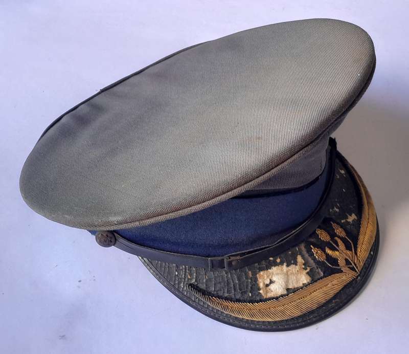 Vintage 1980's SA Police Brigadier's Cap.  Some Wear.