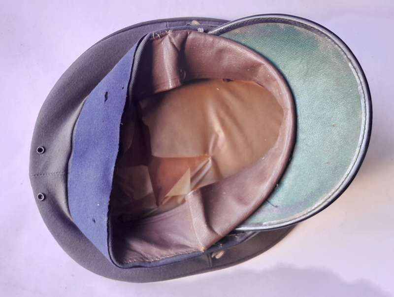 Vintage 1980's SA Police Brigadier's Cap.  Some Wear.
