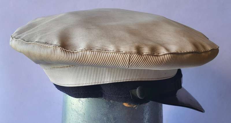 Vintage SA Navy Vinyl Cap.