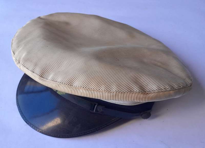 Vintage SA Navy Vinyl Cap.