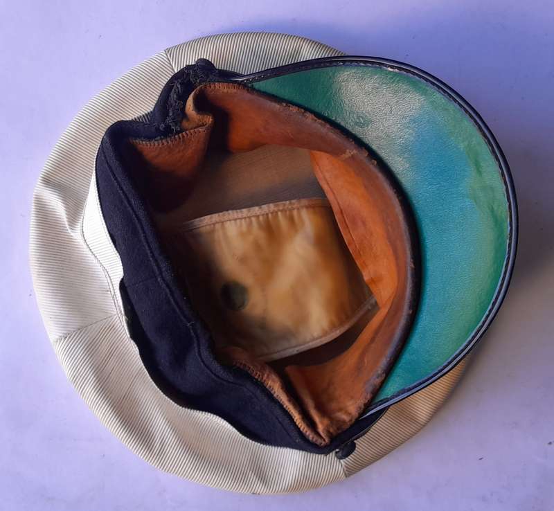 Vintage SA Navy Vinyl Cap.
