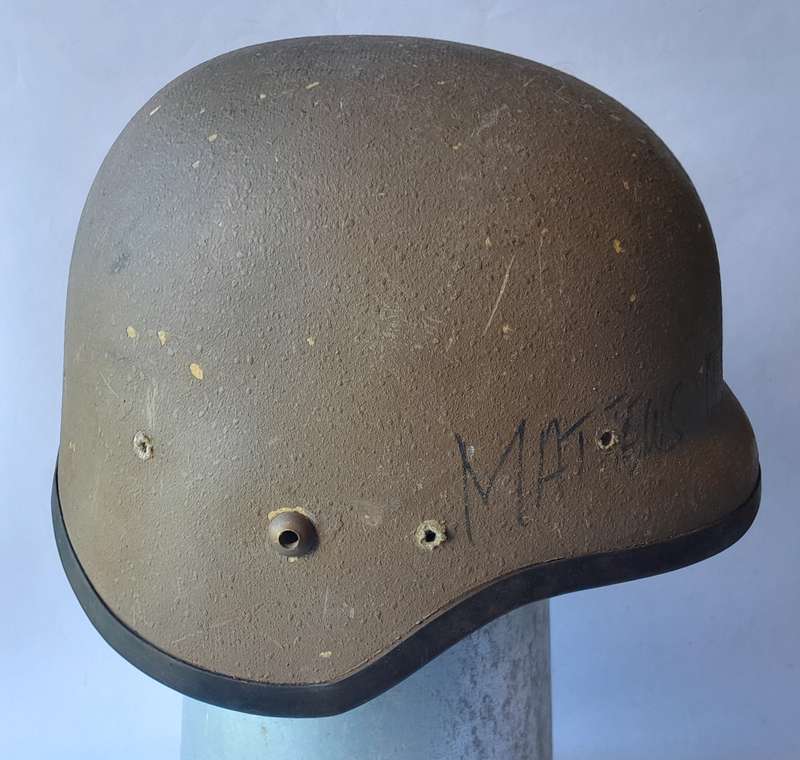 SADF M87 Kevlar Helmet.  No Inner or Chinstrap.
