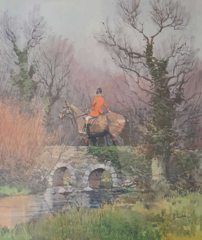 Renowned Peter Curling Limited Edition Print. Signed, Numbered And Framed. 70 x 60cm.