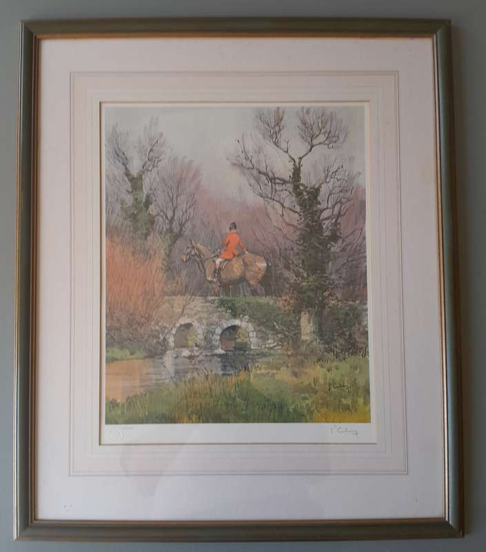 Renowned Peter Curling Limited Edition Print. Signed, Numbered And Framed. 70 x 60cm.