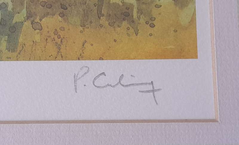 Renowned Peter Curling Limited Edition Print. Signed, Numbered And Framed. 70 x 60cm.