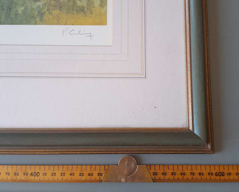 Renowned Peter Curling Limited Edition Print. Signed, Numbered And Framed. 70 x 60cm.