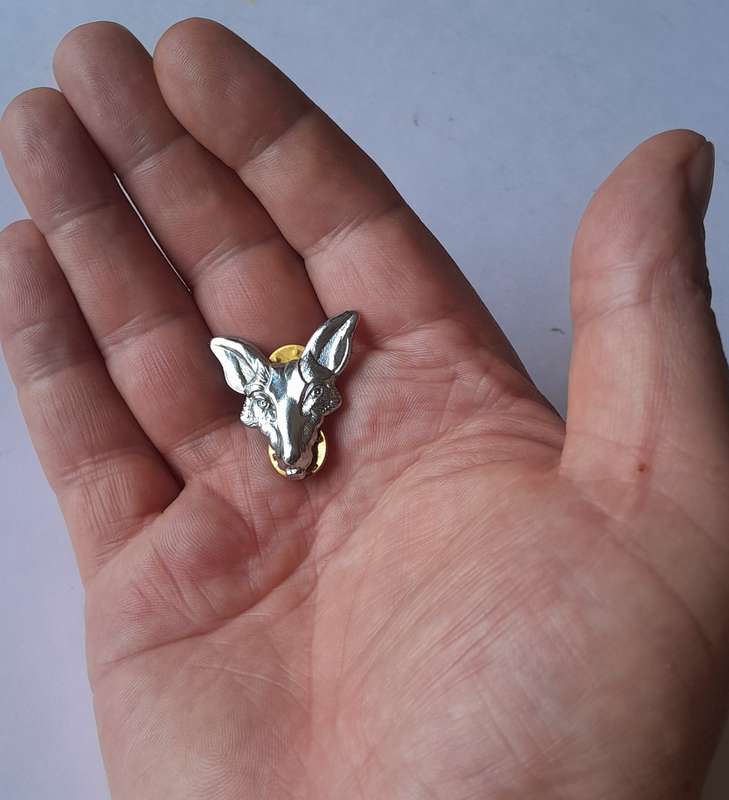 SADF Intelligence Corps Beret Badge.  Pins Intact.