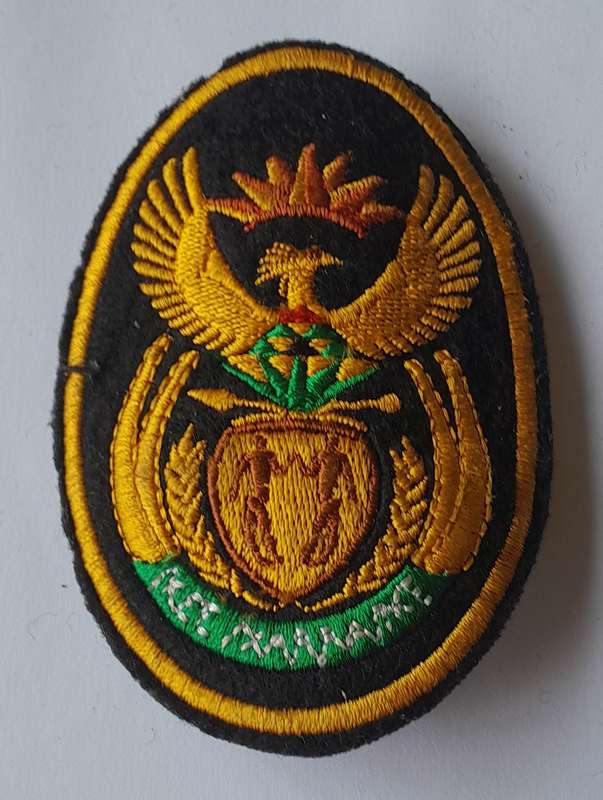 SANDF Warrant Officer Badge.