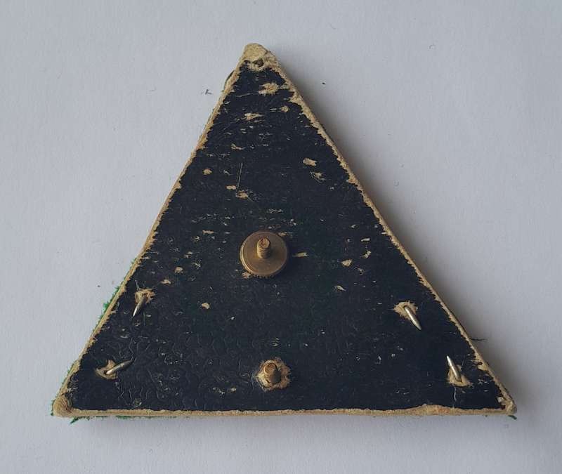 Early SA Army Infantry Cap Badge with S.A. Titles.