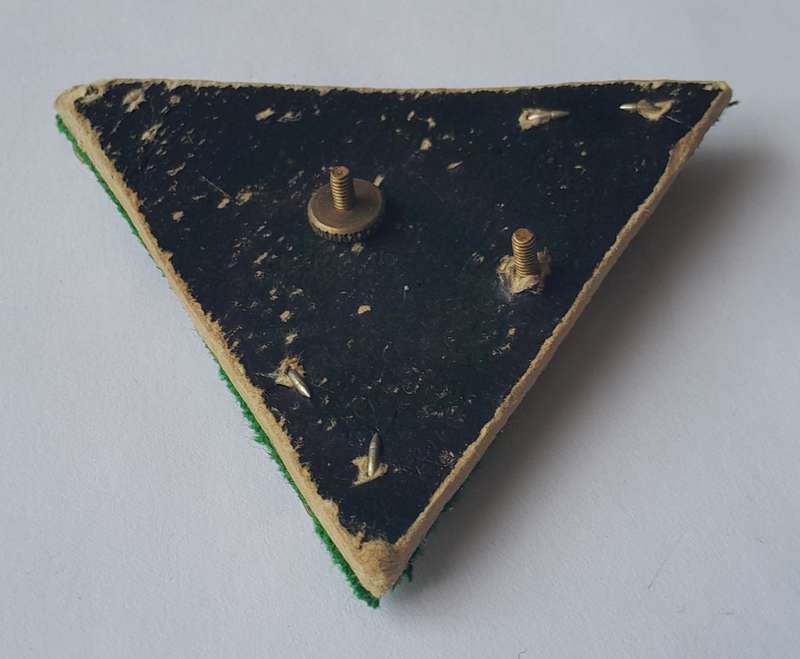 Early SA Army Infantry Cap Badge with S.A. Titles.