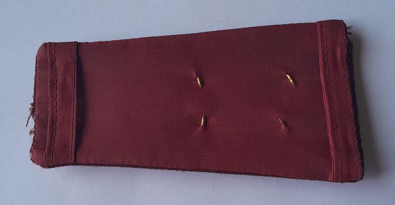 SADF Medical Services Commandant Rank Shoulder Board. Some Wear.
