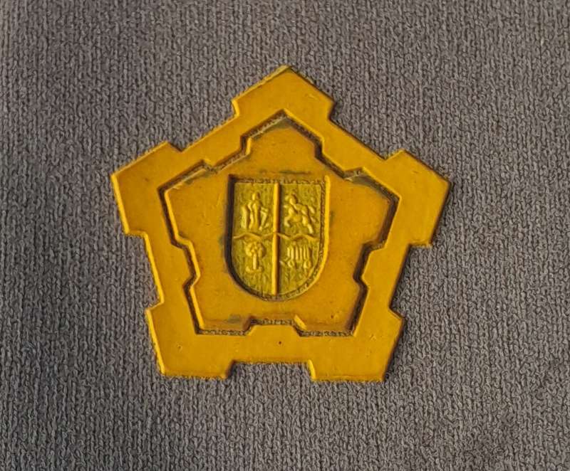 SADF Major Rank Shoulder Board.