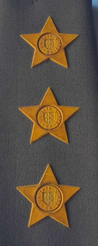 SADF Captain Rank Shoulder Board.