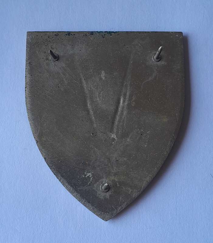 SADF 8 South African Infantry (8 SAI) Battalion Shoulder Flash.  All Pins Intact.