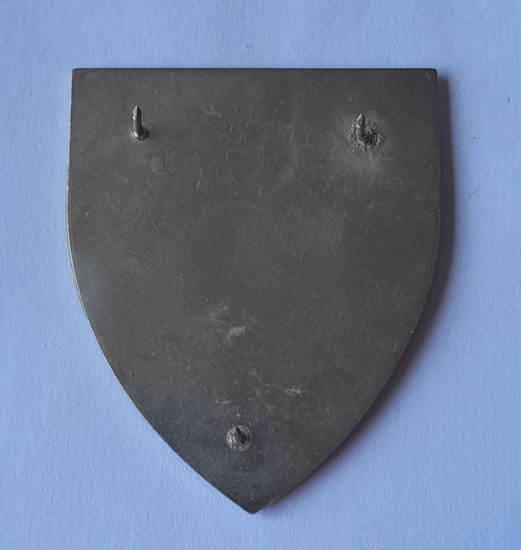SADF Quartermaster General Composite Depot Shoulder Flash (RARE).  All Pins Intact.