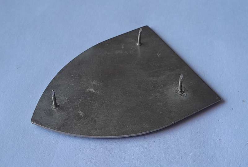 SADF Quartermaster General Composite Depot Shoulder Flash (RARE).  All Pins Intact.