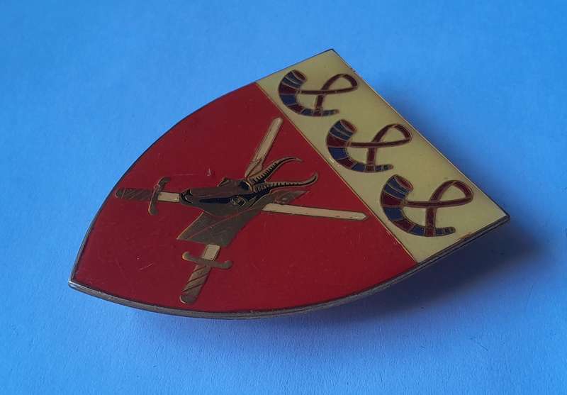 SADF Orange Free State Command Shoulder Flash.  All Pins Intact.