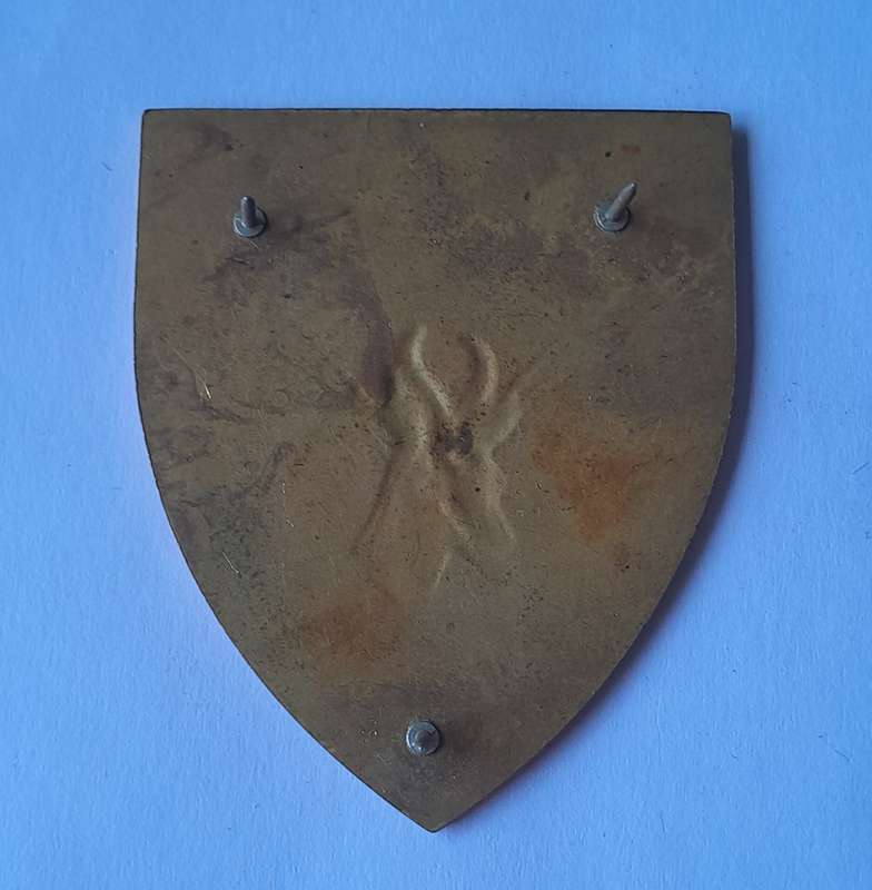 SADF Orange Free State Command Shoulder Flash.  All Pins Intact.