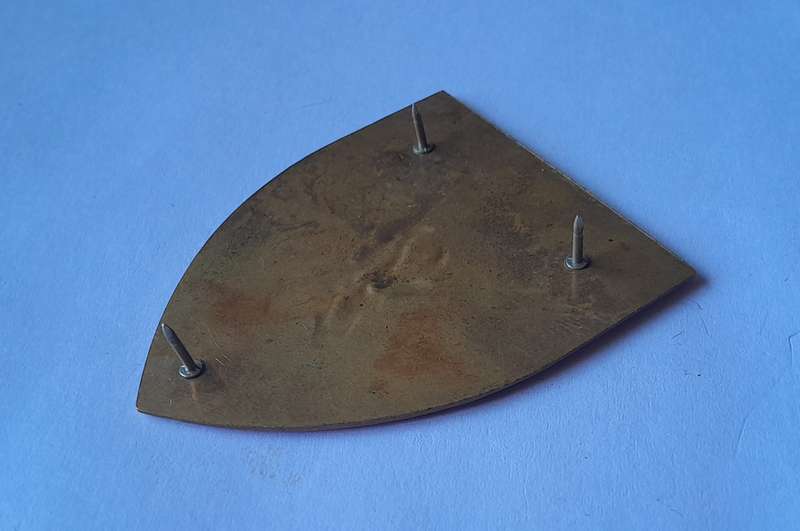 SADF Orange Free State Command Shoulder Flash.  All Pins Intact.