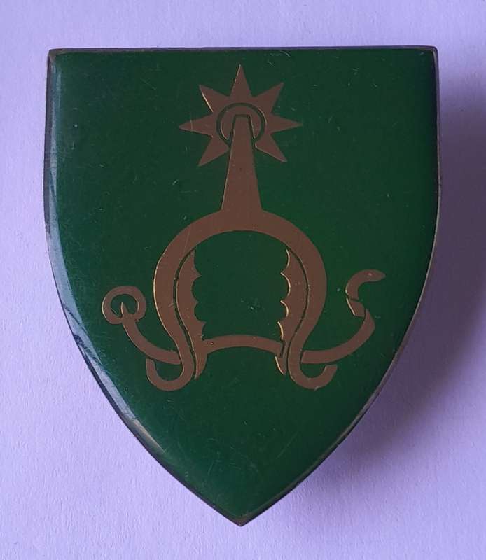 SADF Ficksburg Commando Shoulder Flash (RARE).  All Pins Intact.