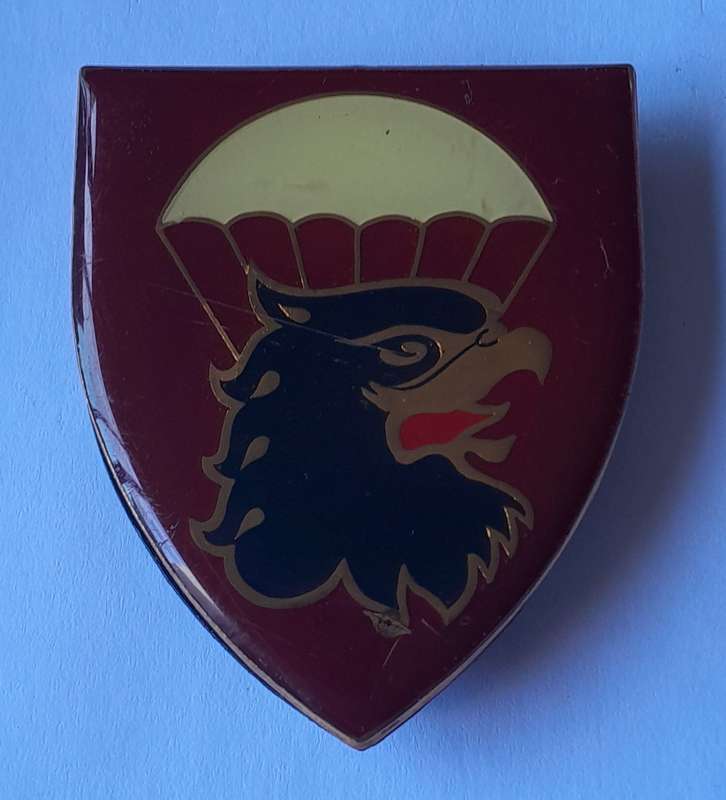 SADF 44 Parachute Brigade Shoulder Flash.  All Pins Intact.