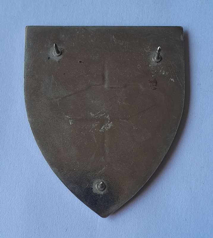 SADF School of Armour Shoulder Flash.  All Pins Intact.
