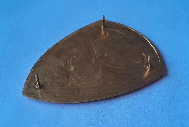 SADF 3 Military Hospital Shoulder Flash.  All Pins Intact.