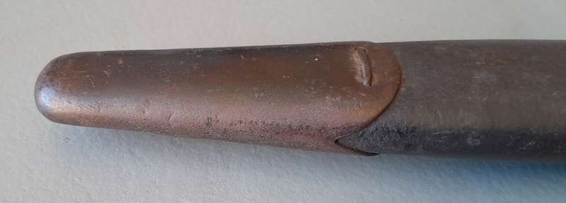 WW1 Chapman Bayonet With S.A. Union Broad Arrow.  Includes Scabbard.  Rare Maker.