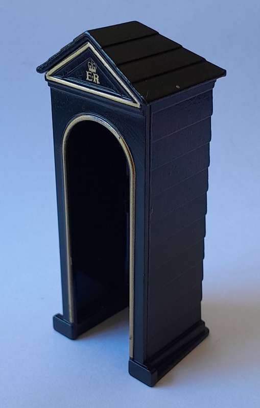 Collection of Vintage "Britains" Figurines And Guard House. 1 Bid for all.