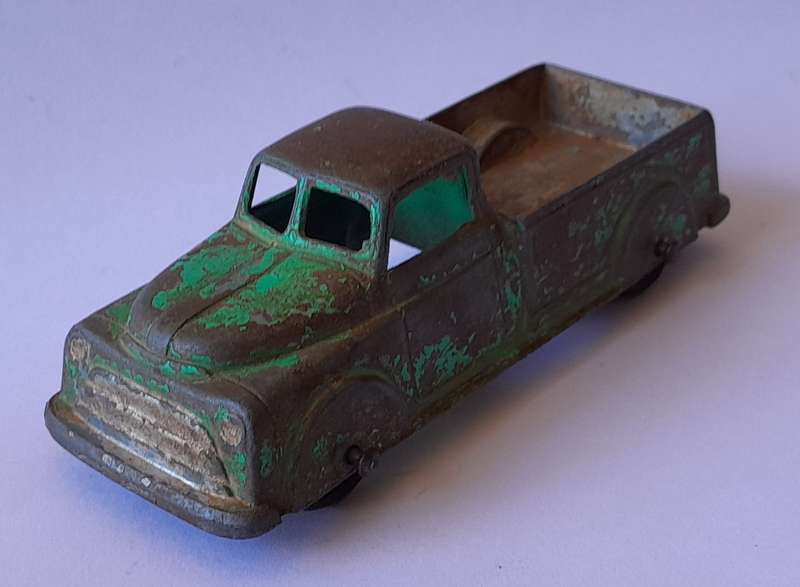 Vintage 1950's Die Cast "TootsieToy, U.S.A." Dodge Pickup. 100mm.